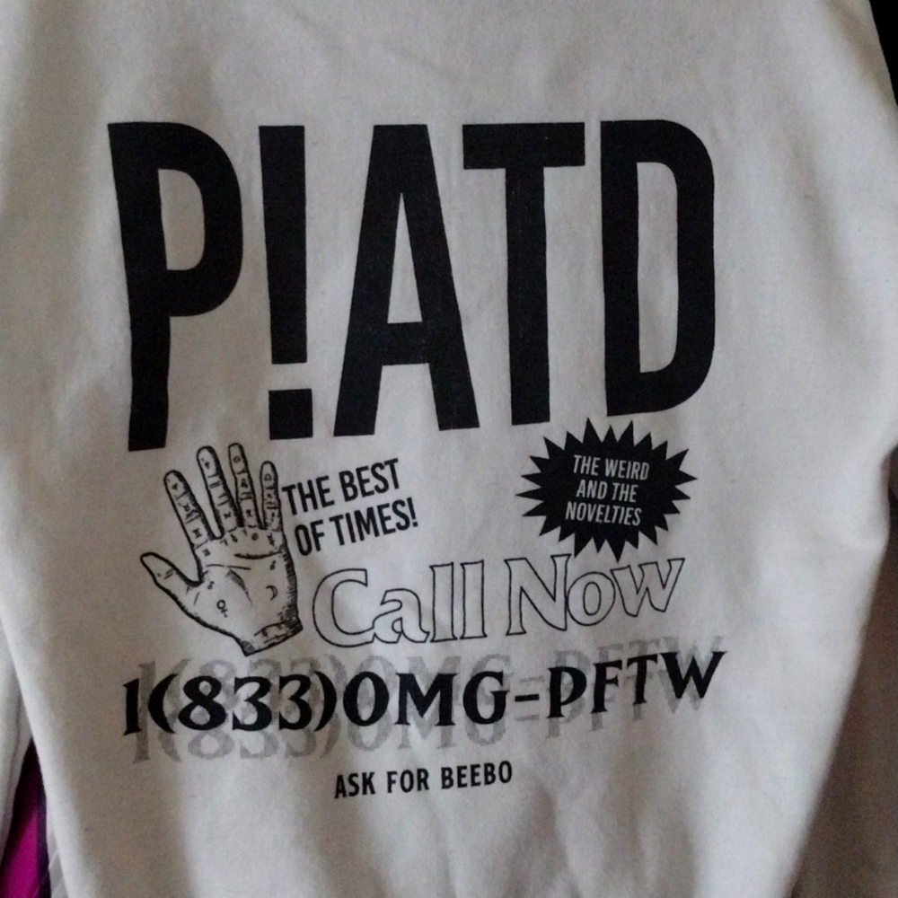 Panic at the disco hoodie